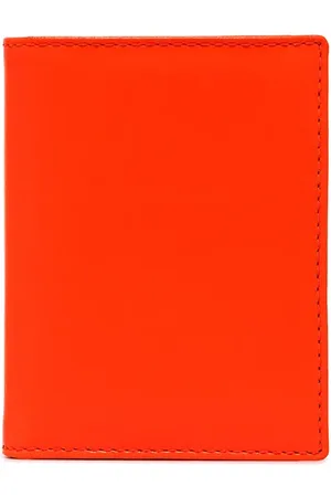 Comme des Garçons Super Fluo leather cardholder