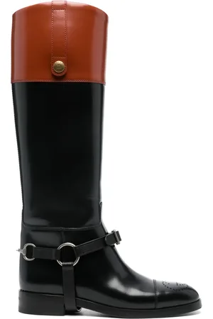 Gucci Harness knee boots