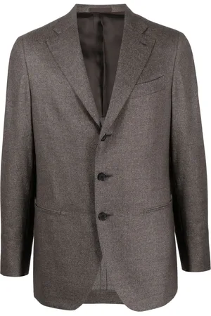 CARUSO Single-breasted wool blazer