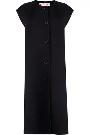 Marni Sleeveless button-fastening coat
