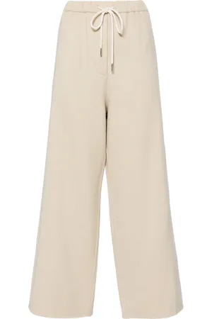 SYSTEM Double faced string wide pants