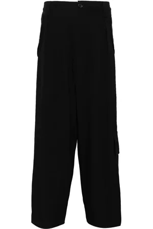 YOHJI YAMAMOTO Wool cropped trousers