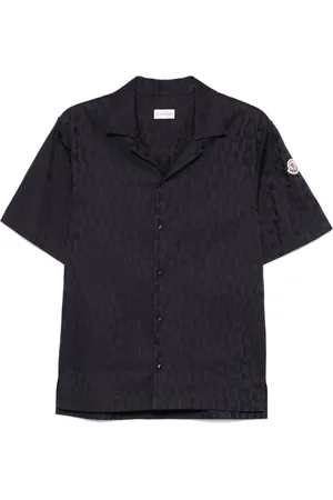 Moncler Monogram-jacquard shirt