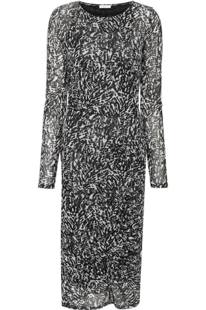Patrizia Pepe Abstract-print midi dress