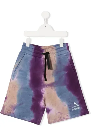 MAUNA KEA Tie-dye drawstring shorts