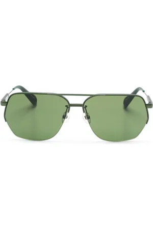 Linda Farrow X Jacquemus pilot-frame sunglasses