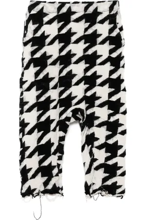 RUNDHOLZ Jacquard knitted trousers