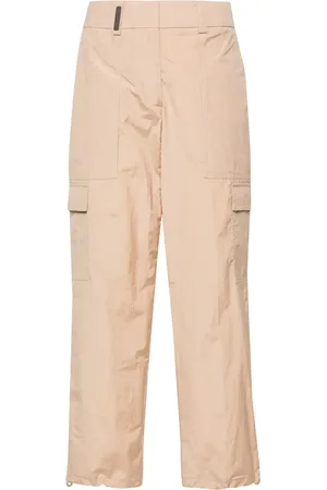 PESERICO SIGN High-waist tapered trousers