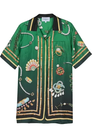 Casablanca La Boîte A Bijoux silk shirt