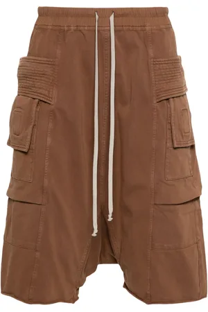 Rick Owens Jersey cargo shorts