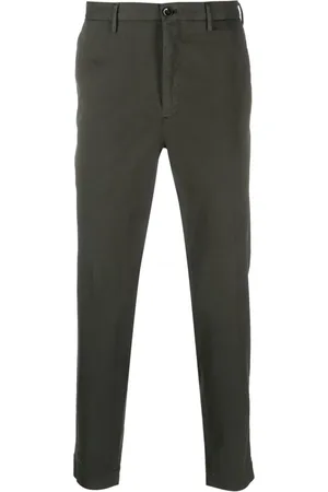 Incotex Low-rise straight-leg trousers