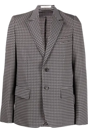 VALENTINO GARAVANI Geometric-pattern print blazer