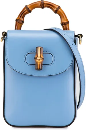 Gucci 2016-2024 Calfskin Bamboo Top Handle Bag satchel