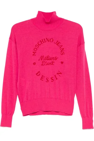 Moschino Intarsia-logo sweater