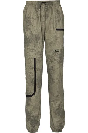 HELIOT EMIL Camouflage-print track pants