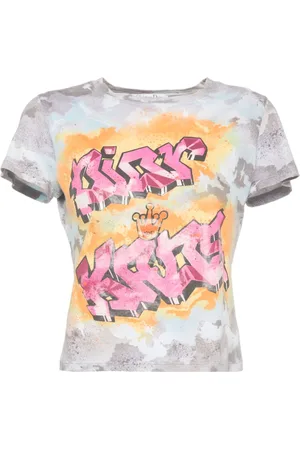 Dior 2000s graphic print short-sleeves T-shirt