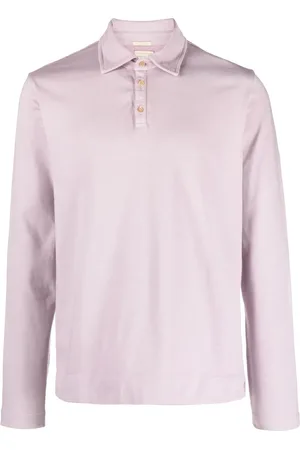 MASSIMO ALBA Long-sleeved cotton polo shirt