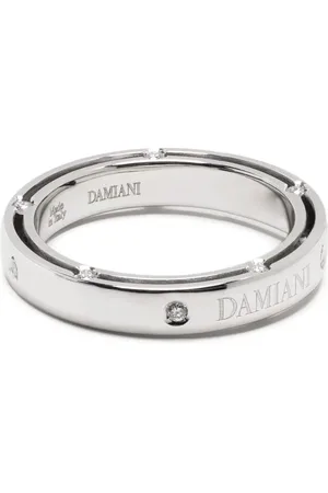 Damiani 18kt white gold D.Side diamond ring