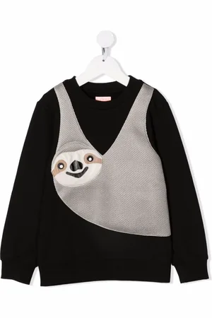 Wauw Capow by Bangbang Lazy Liam stretch-cotton sweatshirt