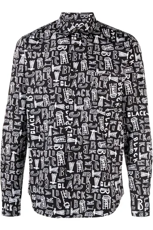 Comme des Garçons Logo-print long-sleeve shirt