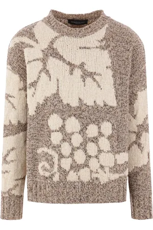 Federico Cina Grape intarsia-knit jumper
