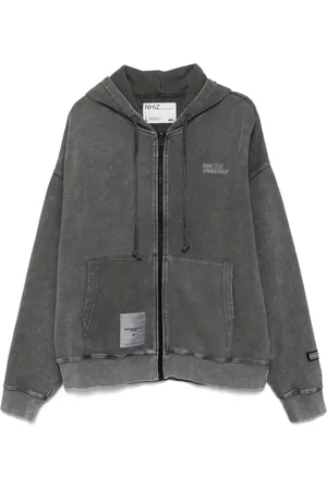 Izzue Embroidered logo hooded jacket