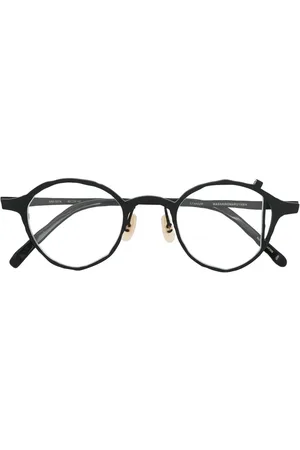 MASAHIROMARUYAMA Strap-detail round glasses