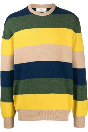 PRINGLE OF SCOTLAND Striped round neck jumper