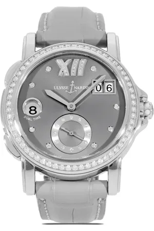 Ulysse Nardin 2016 pre-owned Classic Dual Time 37.5mm