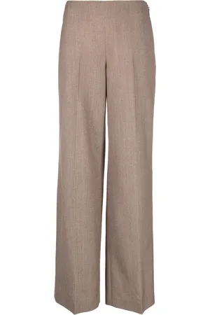 Stella McCartney Pleated wide-leg trousers