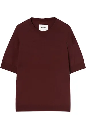 Jil Sander Round-neck wool T-shirt