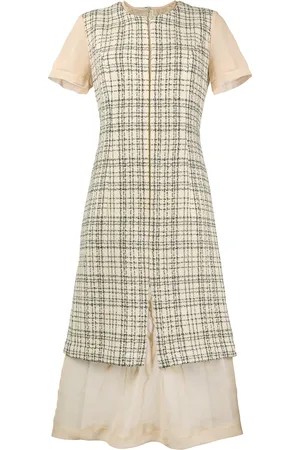Comme des Garçons 1997 deconstructed plaid dress