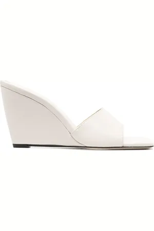 Wandler 100mm square-toe sandals