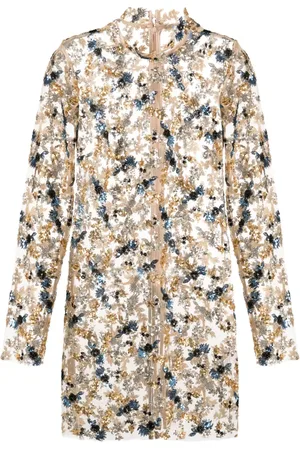 Macgraw Daisy sequin-embellished minidress