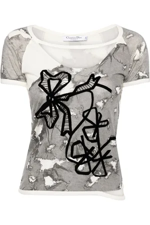 Dior 2006s cut-out T-shirt