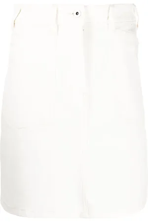 Kenzo Logo-patch denim miniskirt