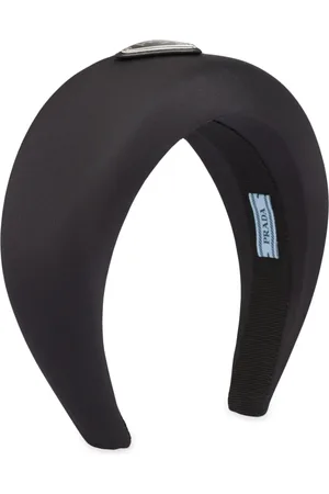 Prada Logo-plaque wide headband