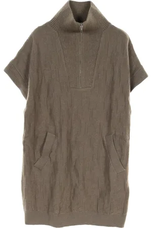 Hermès 2010s half zip-up sweater