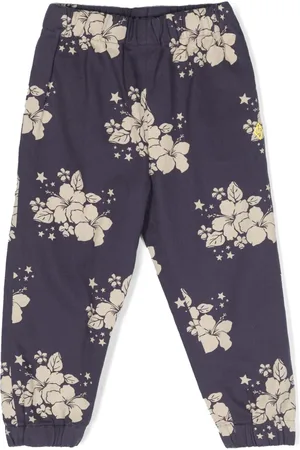 The Animals Observatory Elephant floral-print trousers