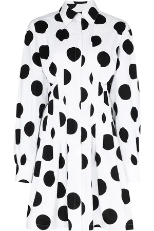 Carolina Herrera Large polka dot shirt dress