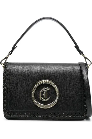 Roberto Cavalli Logo-plaque tote bag