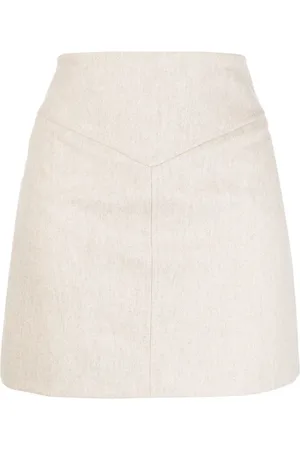 0711 Wool-blend mini skirt