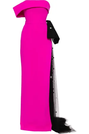 Saiid Kobeisy Bow off-shoulder gown