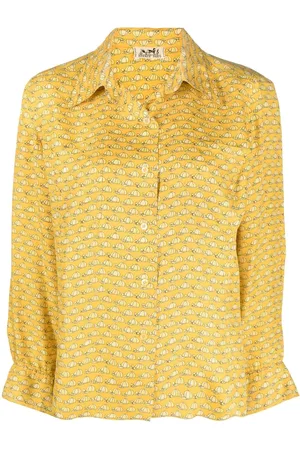 Hermès Printed silk shirt