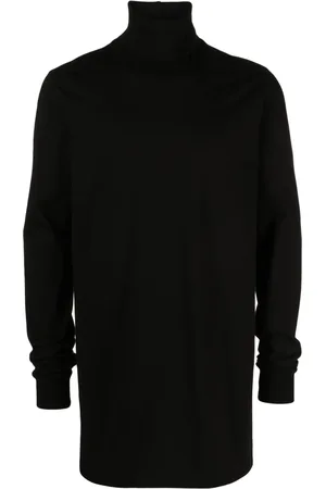 Rick Owens High-neck organic cotton sweatshirt