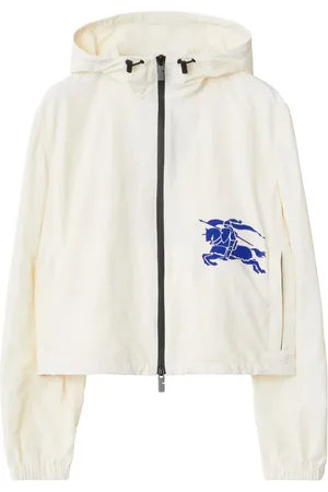 Burberry Equestrian Knight-appliqué cropped jacket