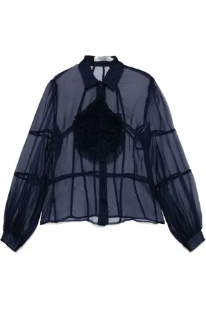 VALENTINO GARAVANI 2008 sheer shirt