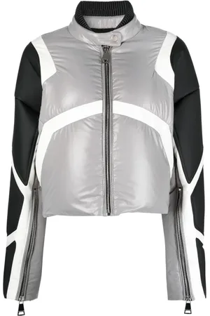 Khrisjoy Khris Crop Biker puffer jacket