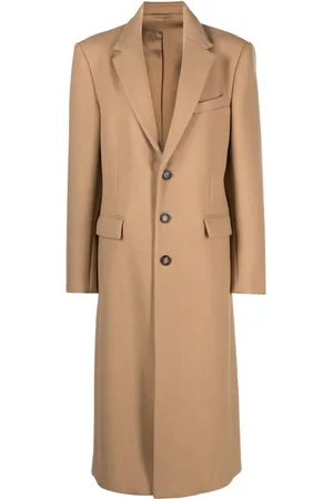 WARDROBE.NYC Single-breasted wool coat
