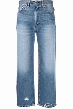 Denimist Mid-rise cropped jeans